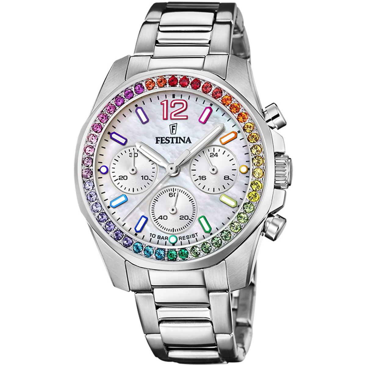 FESTINA Acier Argent F20606 2 HORLOGERIE LE QUARTZ vente et